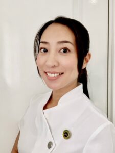 Yumiko, the owner of Yumi's Aromatherapy & Wellbeing